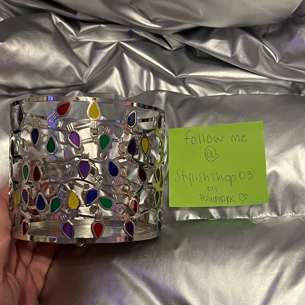 Christmas Light Candle Holder - Bath and Body Works